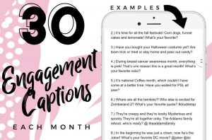 engagement captions for boutique owners