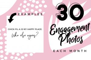 Engagment photos for boutique owners